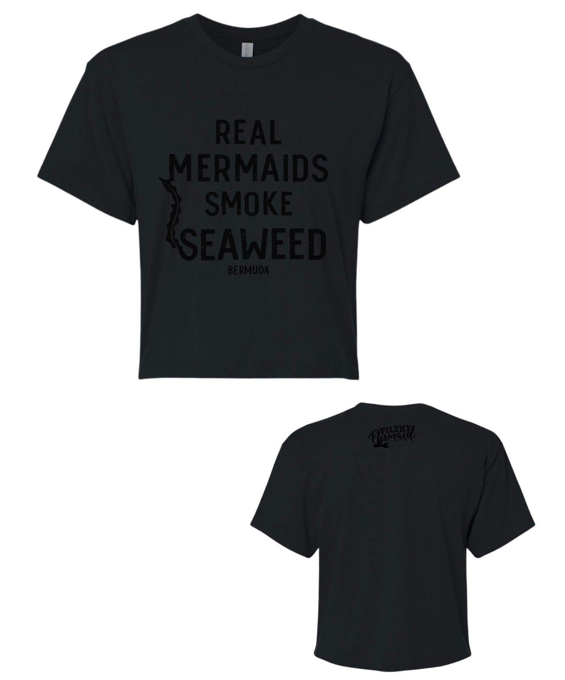 Filthy Mermaid Cropped Tees