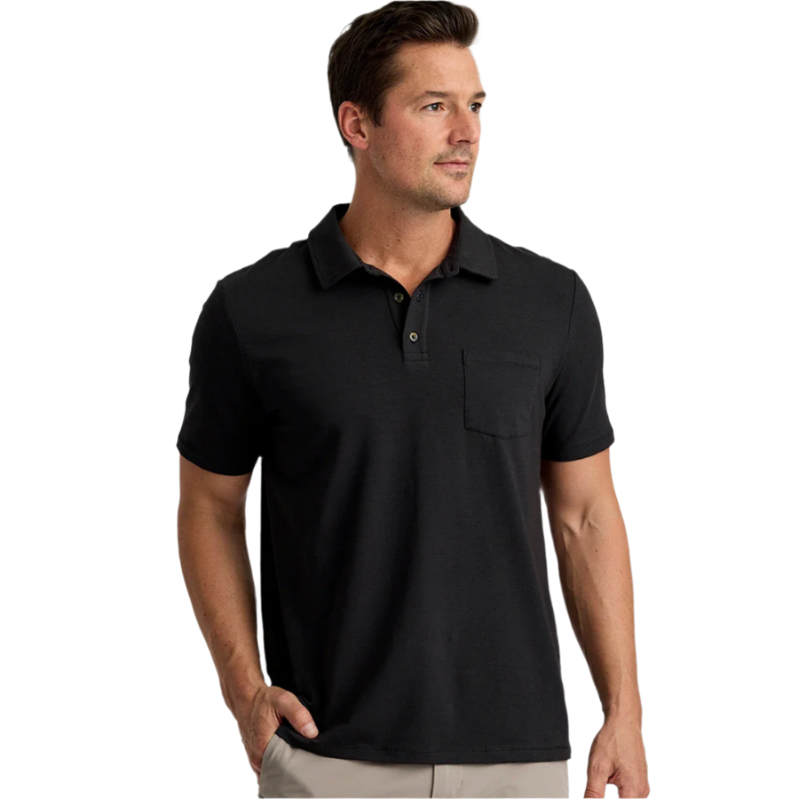 Mens Polo - Free Fly Bamboo Current Polo