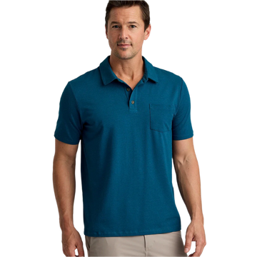 Mens Polo - Free Fly Bamboo Current Polo