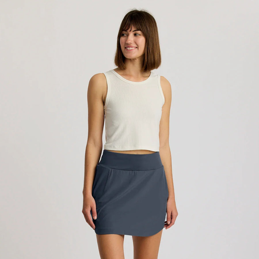 Ladies Skort - Free Fly Bamboo Lined Active Breeze Skort