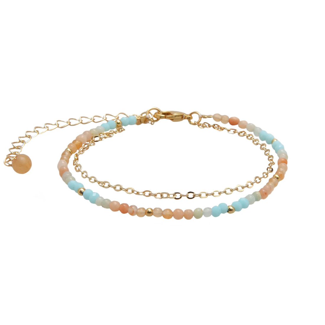 Bracelet - Lotus and Luna 2mm Healing Bracelet
