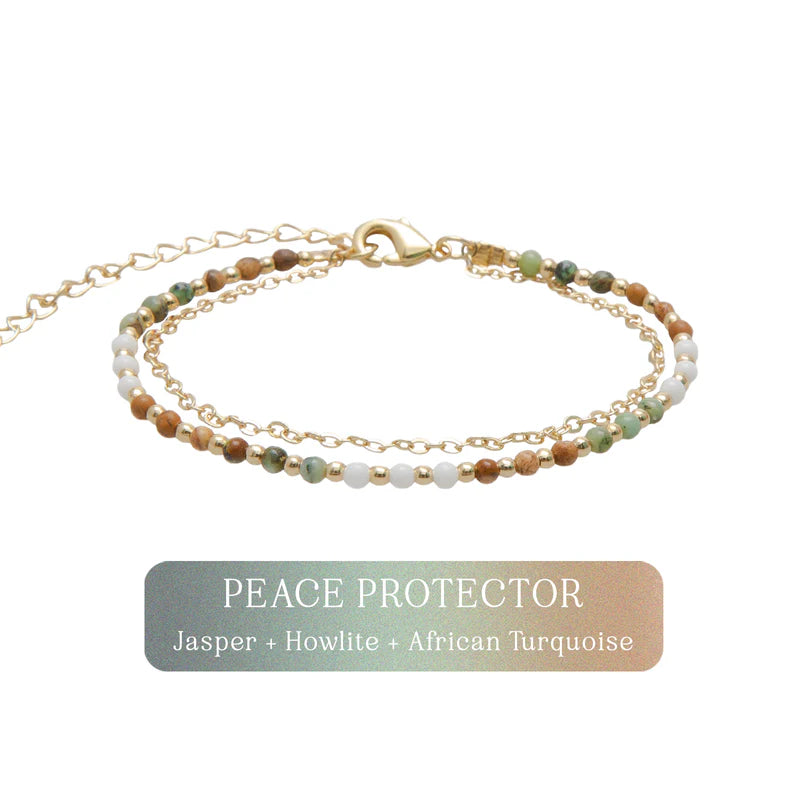Bracelet - Lotus and Luna 2mm Healing Bracelet