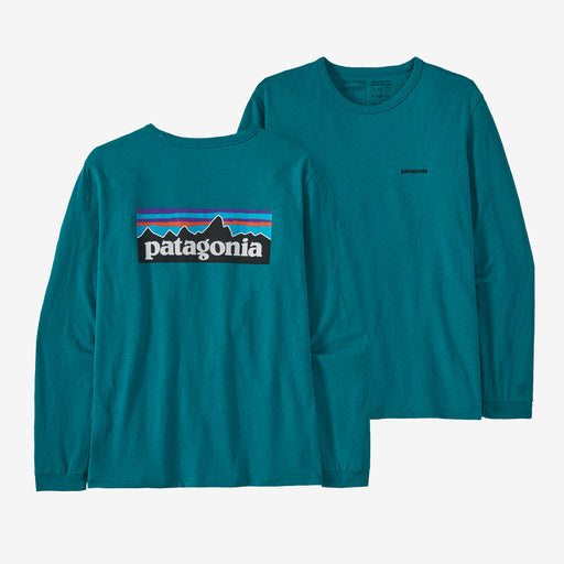 Tee - Patagonia Women's Long Sleeve P-6 Logo Responsibili-Tee