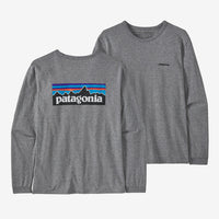 Tee - Patagonia Women's Long Sleeve P-6 Logo Responsibili-Tee