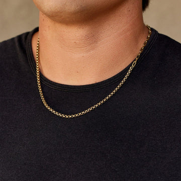 Necklace - Pura Vida Men's Rolo Chain Necklace