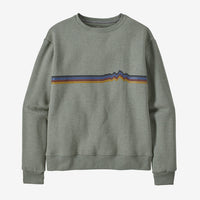 Fleece - Patagonia Women's Ridge Rise Stripe Uprisal Crew Sweatshirt