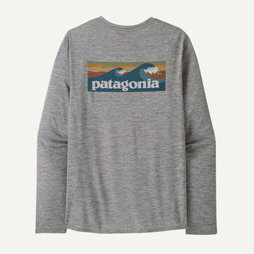 Tee - Patagonia Men's Long Sleeved Capilene Cool Daily Graphic Shirt