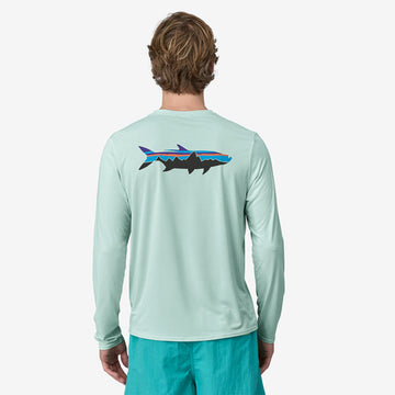 Tee - Patagonia Men's Capilene Cool Daily Long Sleeve Graphic Shirt