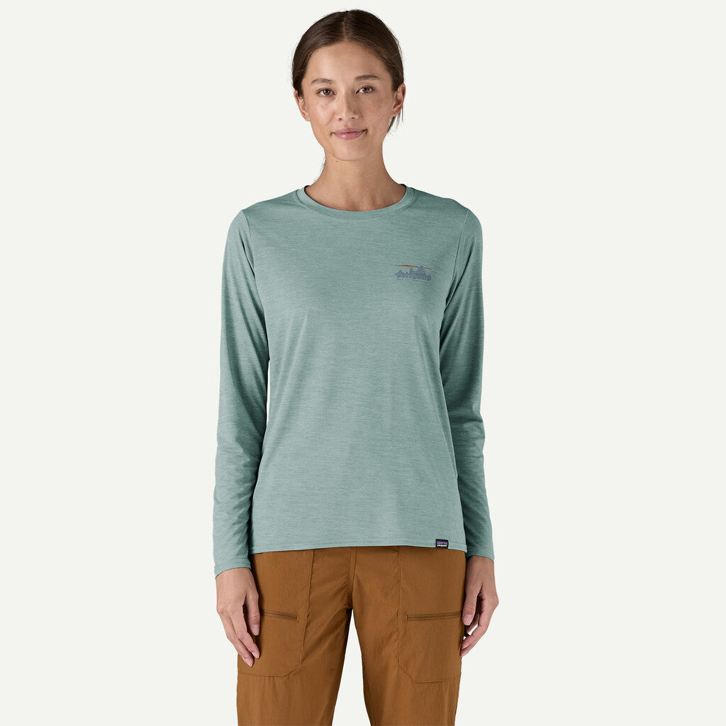 Tee - Patagonia Women's Capilene Cool Daily Long Sleeve Graphic Shirt