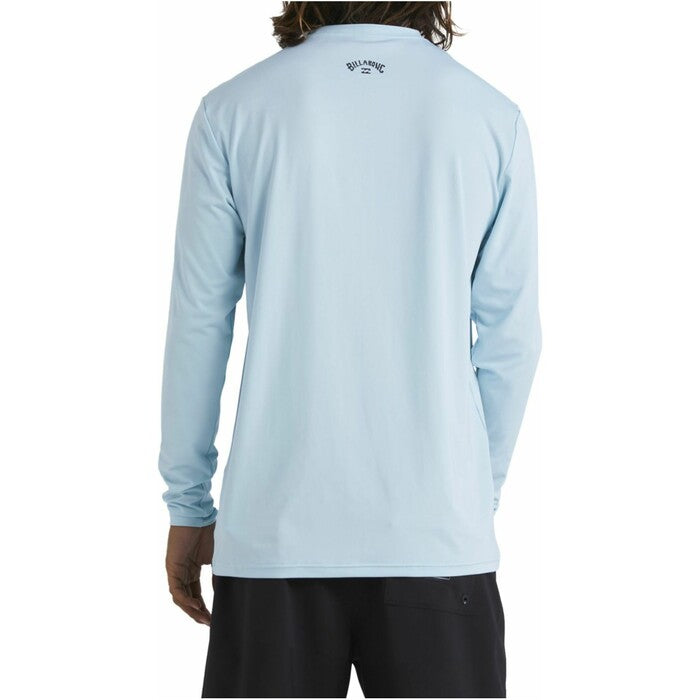 Mens Sun Shirt - Billabong All Day Wave UPF 50 Long Sleeve Rashguard