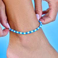 Anklet - Pura Vida Vinyl Disk Stretch Anklet