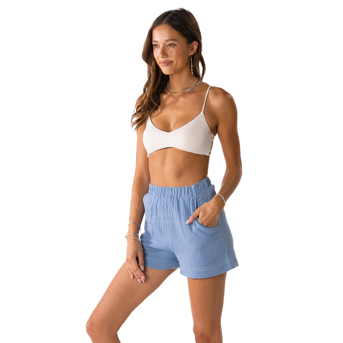 Short - Lotus and Luna Elastic Sandy Short