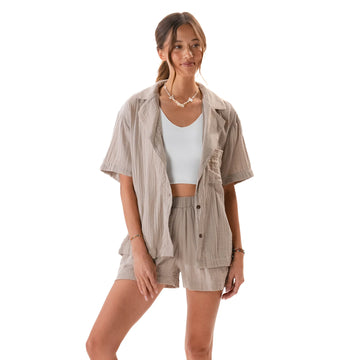 Top - Lotus and Luna Cotton Shelly Shirt
