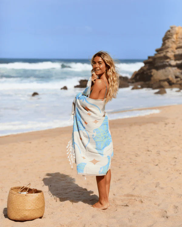 Sand Cloud - Sea Devils Beach Towel