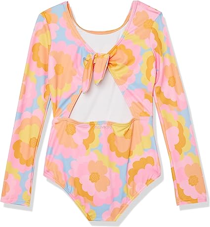 Girls Bathing Suit - Billabong Bloom Baby Rashguard Onsie