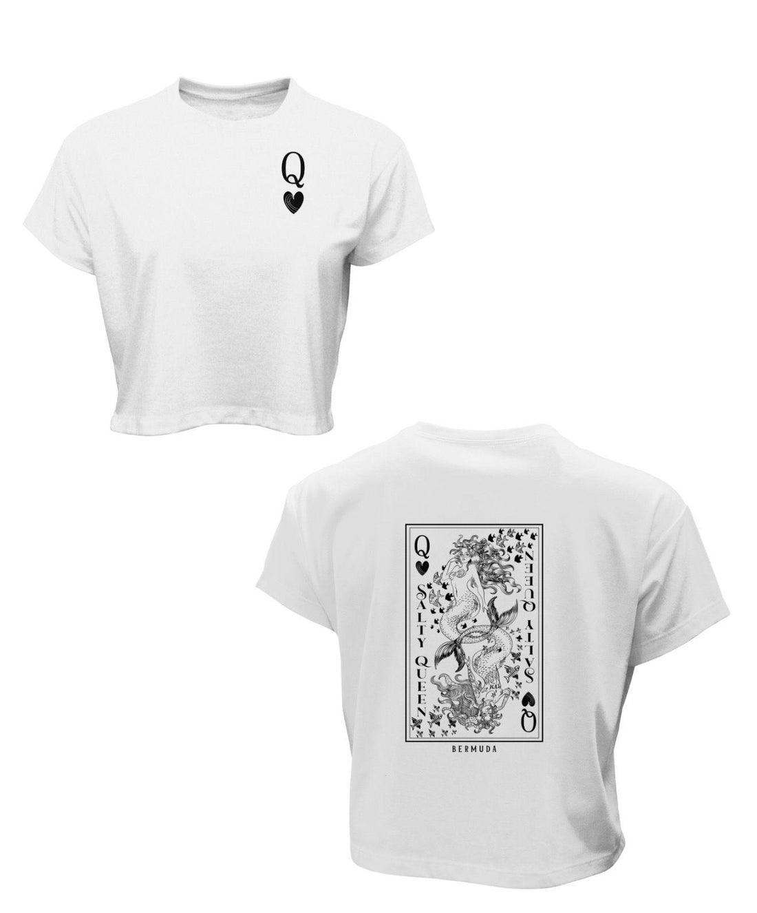 Filthy Mermaid Cropped Tees