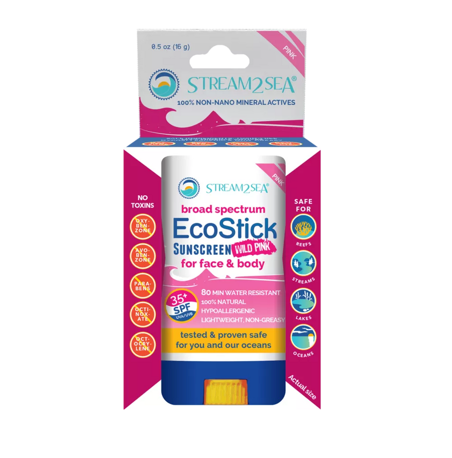 Stream2Sea EcoStick Sunscreen Wild Blue Stick SPF 35