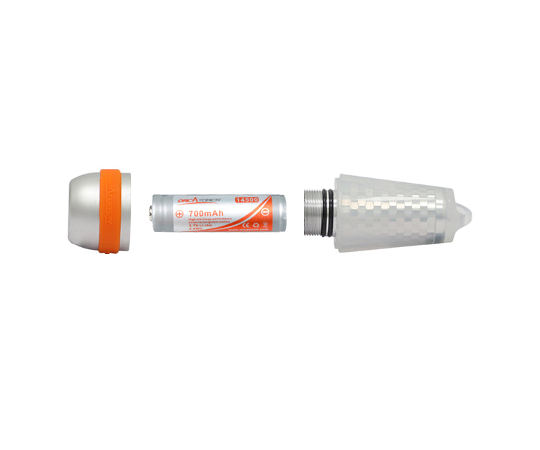Light - Orca Torch 14500 Battery Replacement For Dive Beacon SD03