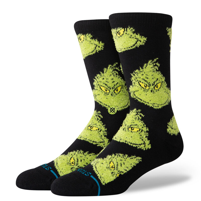 Unisex Crew - Stance Crew Socks -  Stance X Grinch