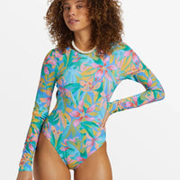 One Piece - Billabong Tropic Daze Long Sleeve Swimsuity