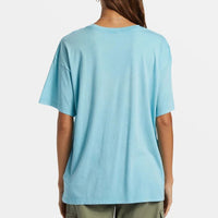 Tee - Roxy Hibiscus Collegiate Oversized Tee