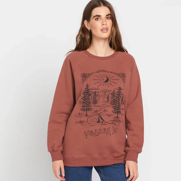 Fleece - Volcom Stone Magic Boyfriend Crew