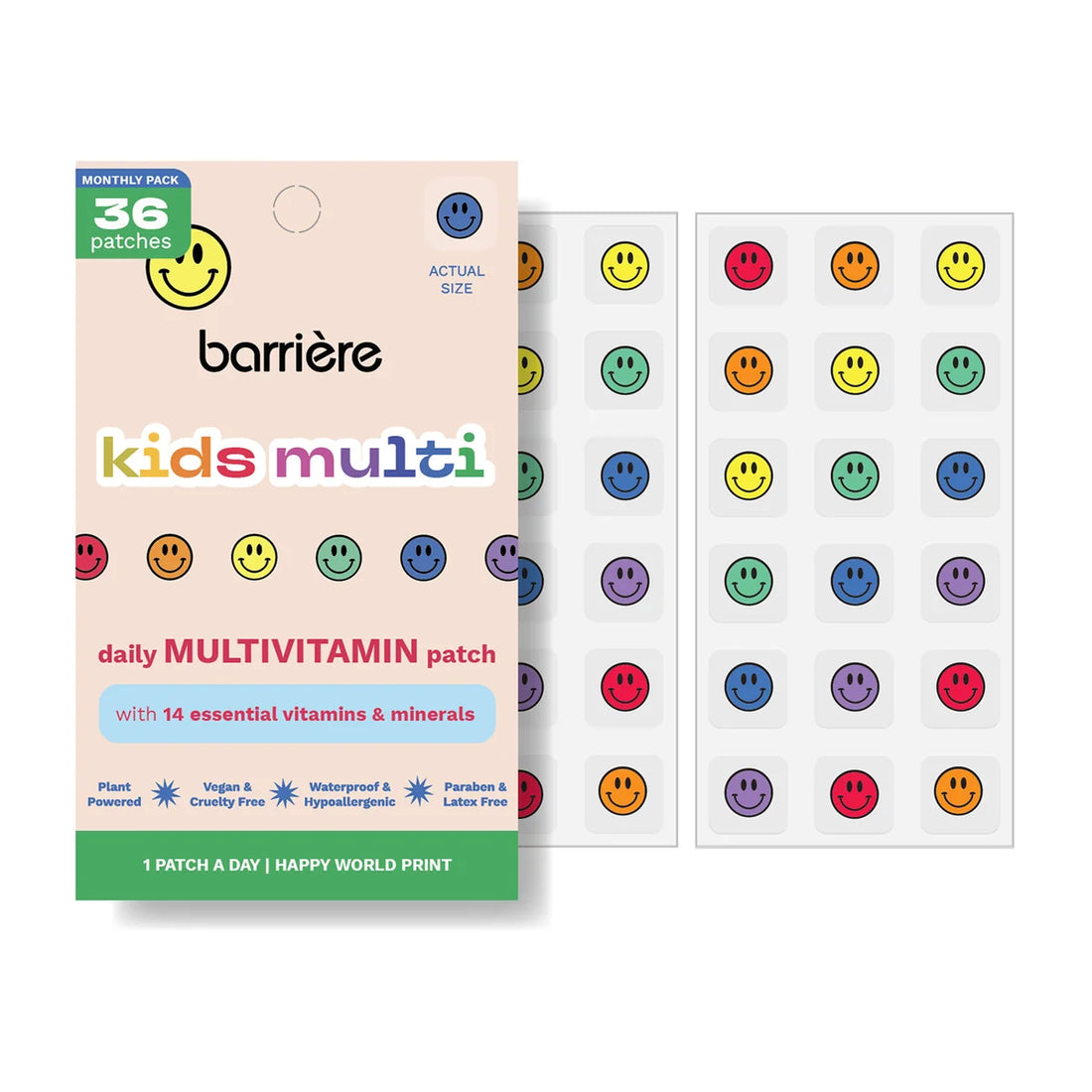 Barriere Multivitamin Patches - Kids Everyday Multi Patches