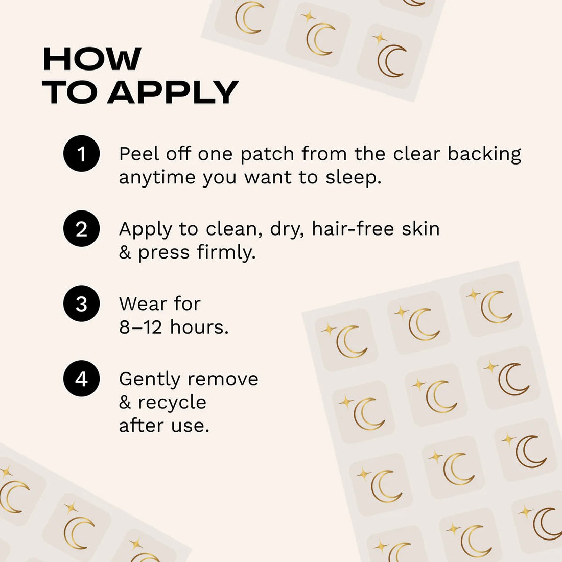 Barriere Melatonin Patches - The Big Sleep Patches