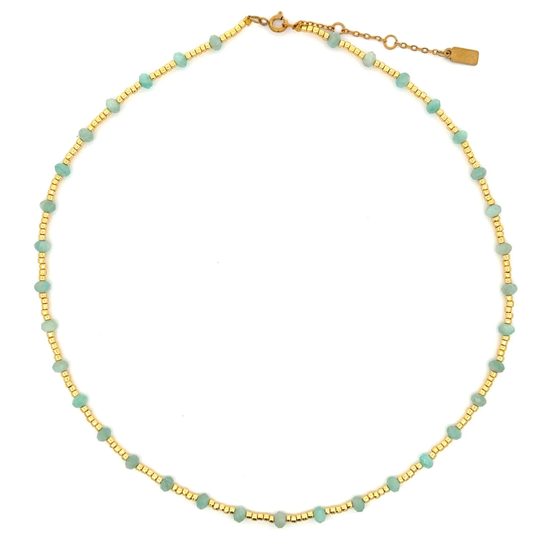 Necklace - Salty Cali Beaded Gemstone Necklace
