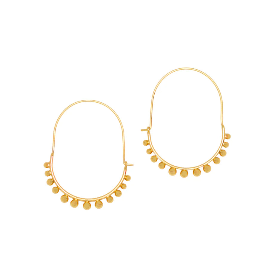 Earring - Salty Cali Celeste Boho Hoops Earrings