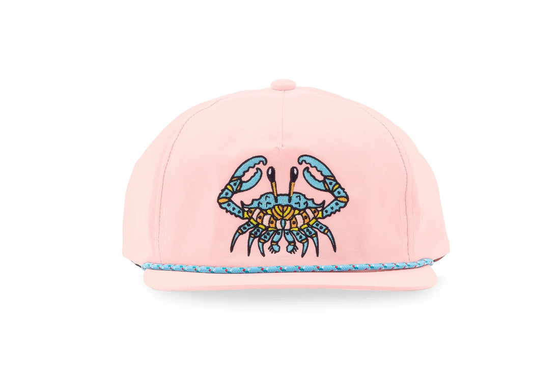 Hat - Bajio Crab Flat Bill Hat
