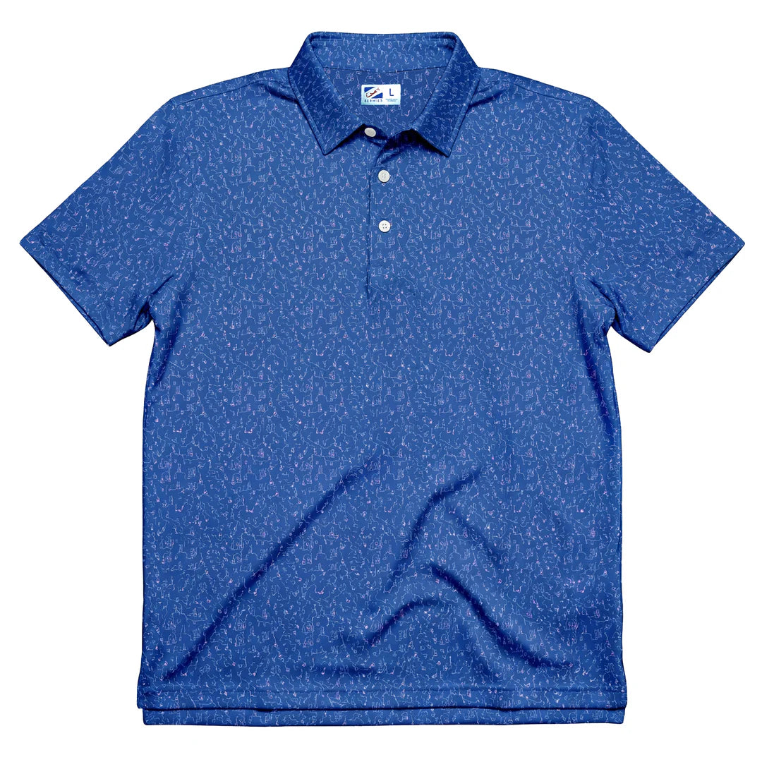Polo - Bermies Drinktime Performance Polo Shirt