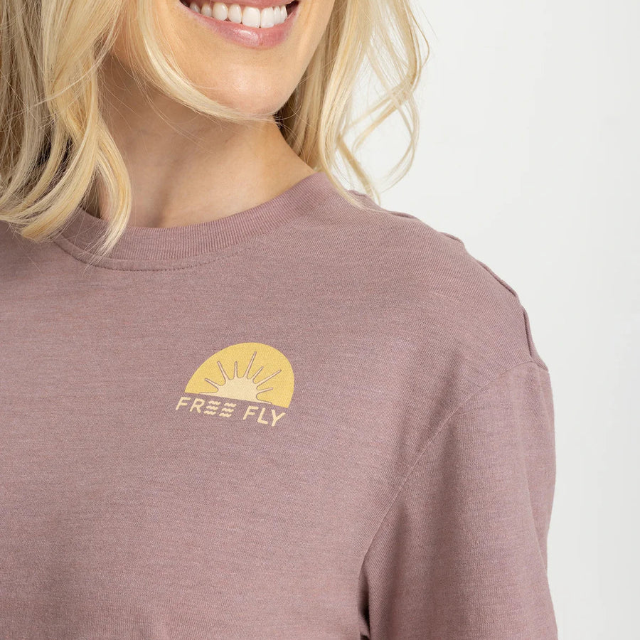 Ladies Tee - Free Fly Daybreak Tee