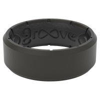 Ring - Groove Life Edge Black / Black Silicone Ring