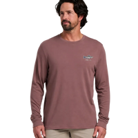 Mens Tee - Free Fly Osprey Catch Long Sleeve Tee