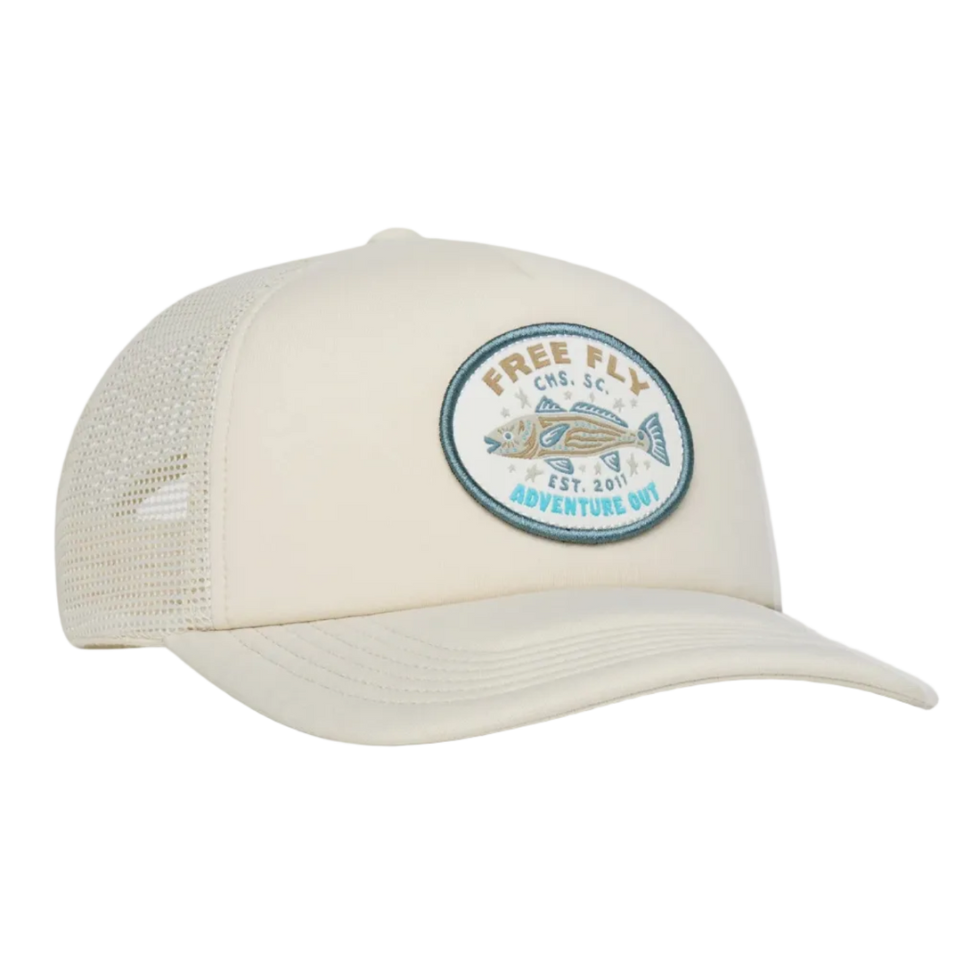 Hat - Free Fly Fish Camp Foam Trucker Hat