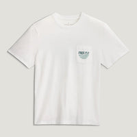 Mens Tee - Free Fly Blue Edge Pocket tee