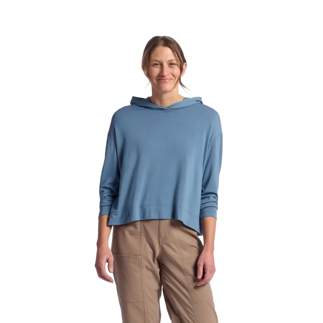 Ladies Sun Shirt - Free Fly Bamboo Shade Crossover Hoodie