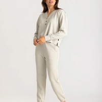 Ladies Jogger - Free Fly Waffle Jogger