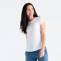 Ladies Top - Free Fly Bamboo Current Tee