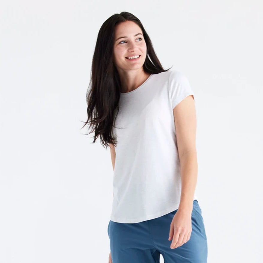 Ladies Top - Free Fly Bamboo Current Tee