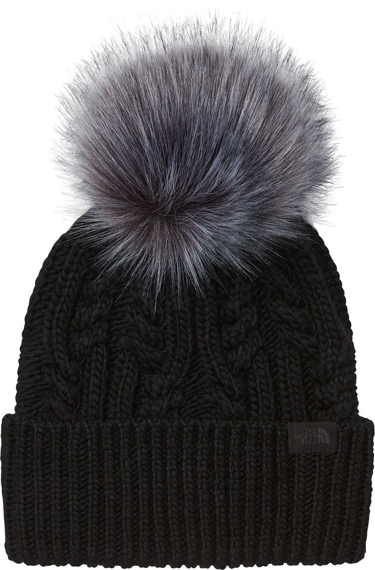 Beanie - North Face Kids Oh Mega Fur Pom Beanie