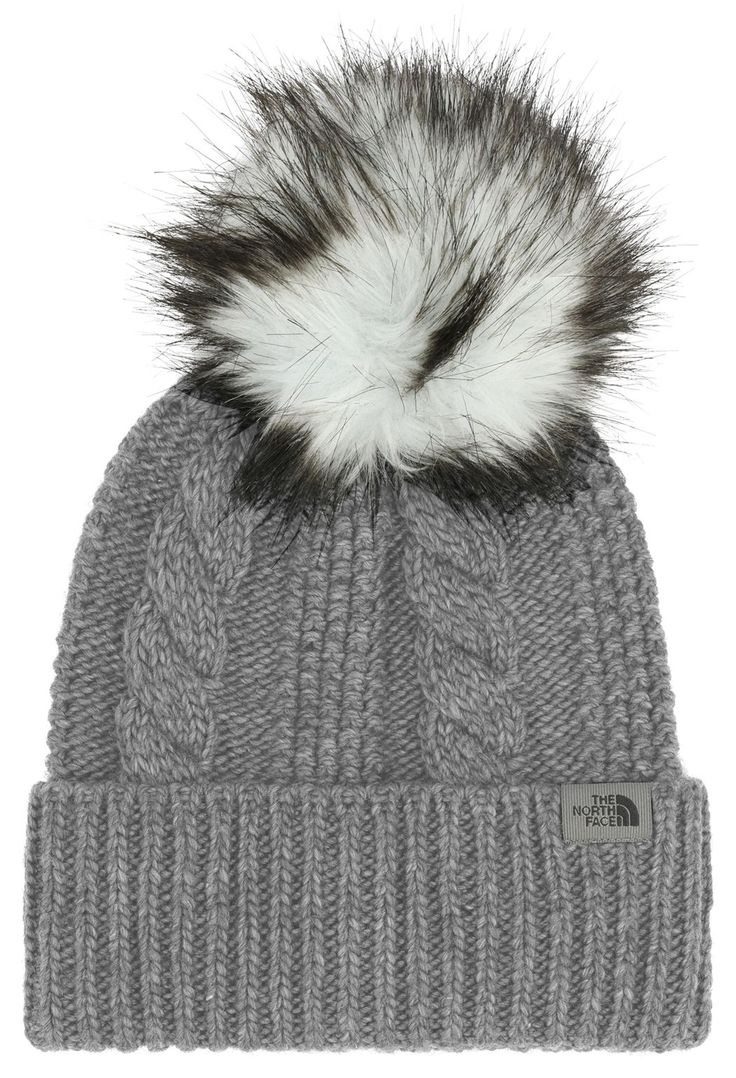 Beanie - North Face Kids Oh Mega Fur Pom Beanie
