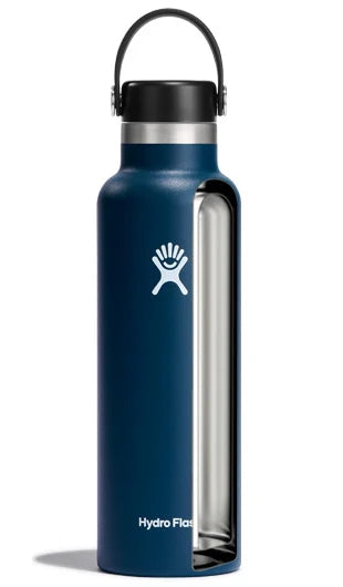 Standard Mouth Bottle - 24oz With Flex Straw Cap