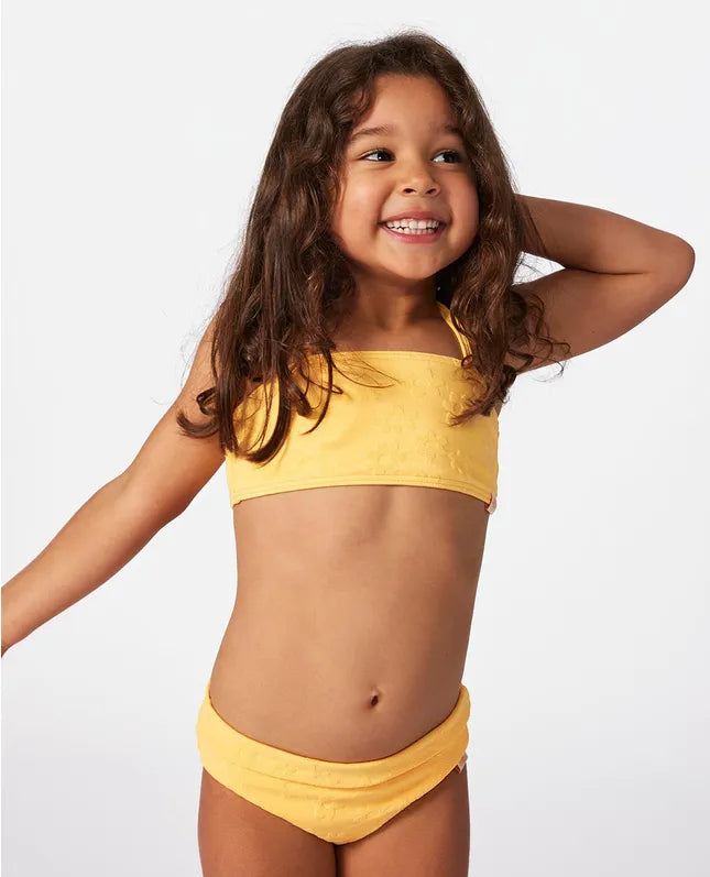 Girls Bathing Suit - Rip Curl Rainbow Tide Terry Bikini (3-8)