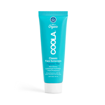 Coola Classic Face Organic Sunscreen Lotion SPF 50 - Fragrance Free