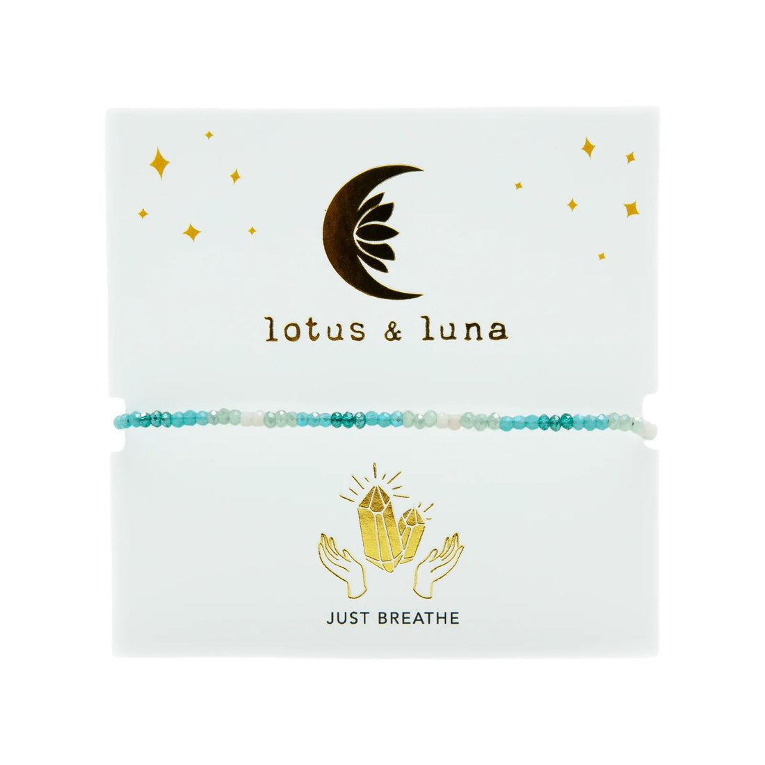 Bracelet - Lotus and Luna Goddess Bracelet