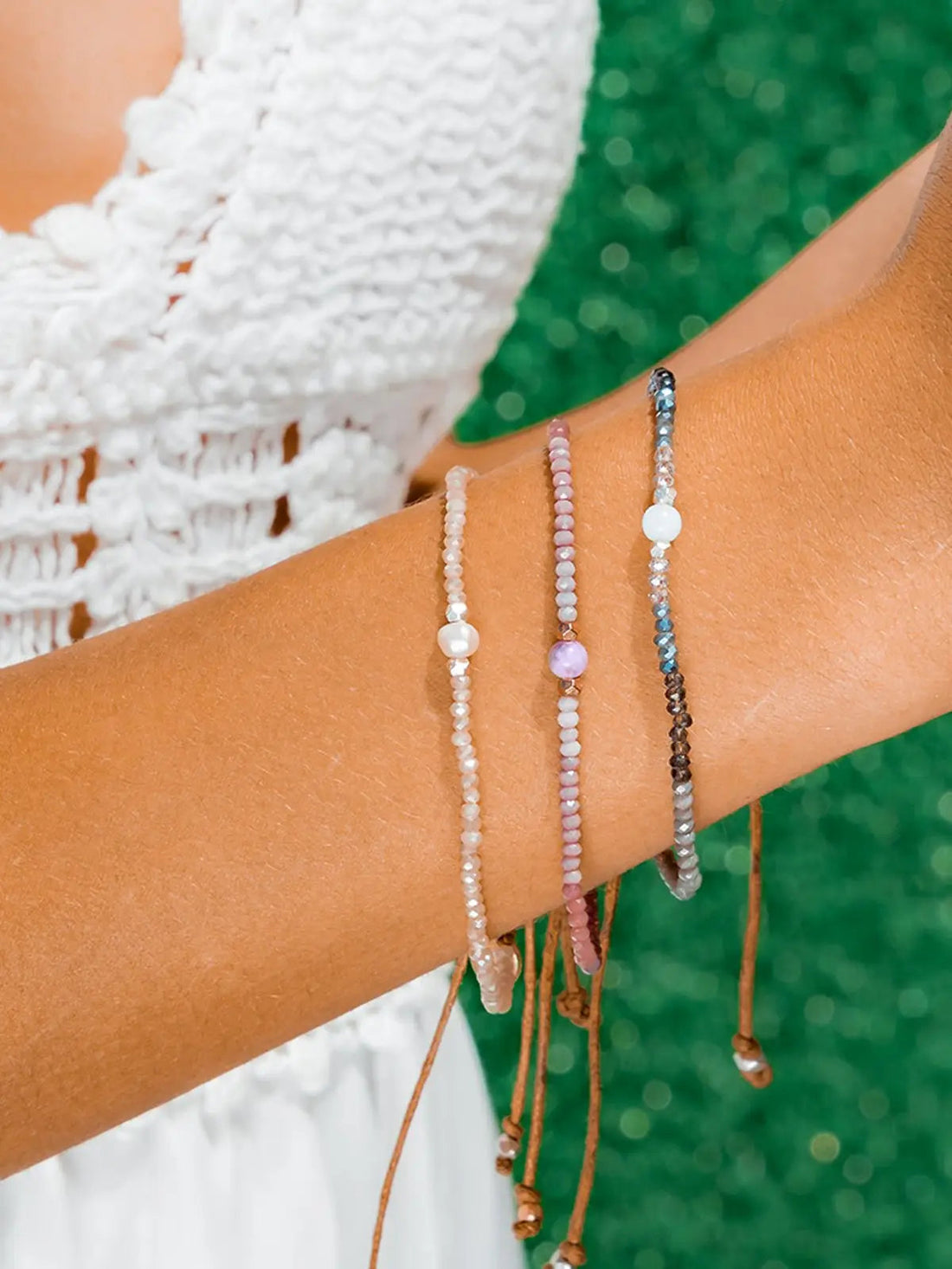Bracelet - Lotus and Luna Goddess Bracelet