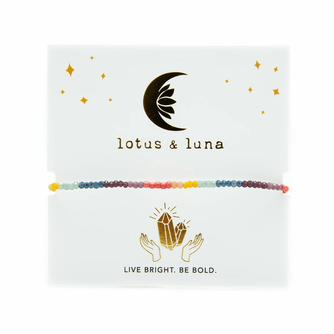Bracelet - Lotus and Luna Goddess Bracelet