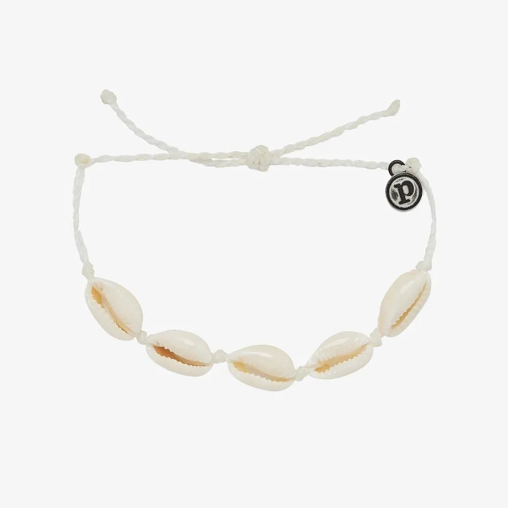 Bracelet - Pura Vida Knotted Cowries